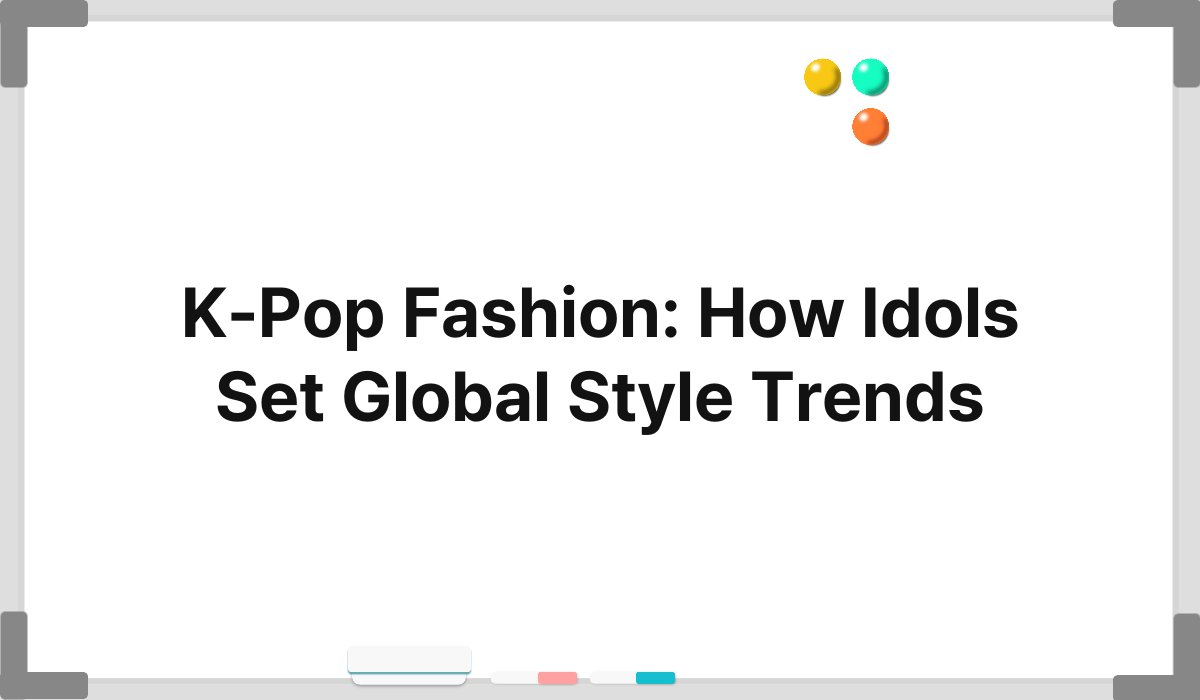 K-Pop Fashion: How Idols Set Global Style Trends 1