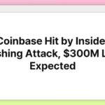 2025 Coinbase Hit by Insider Phishing Attack, $300M Loss Expected